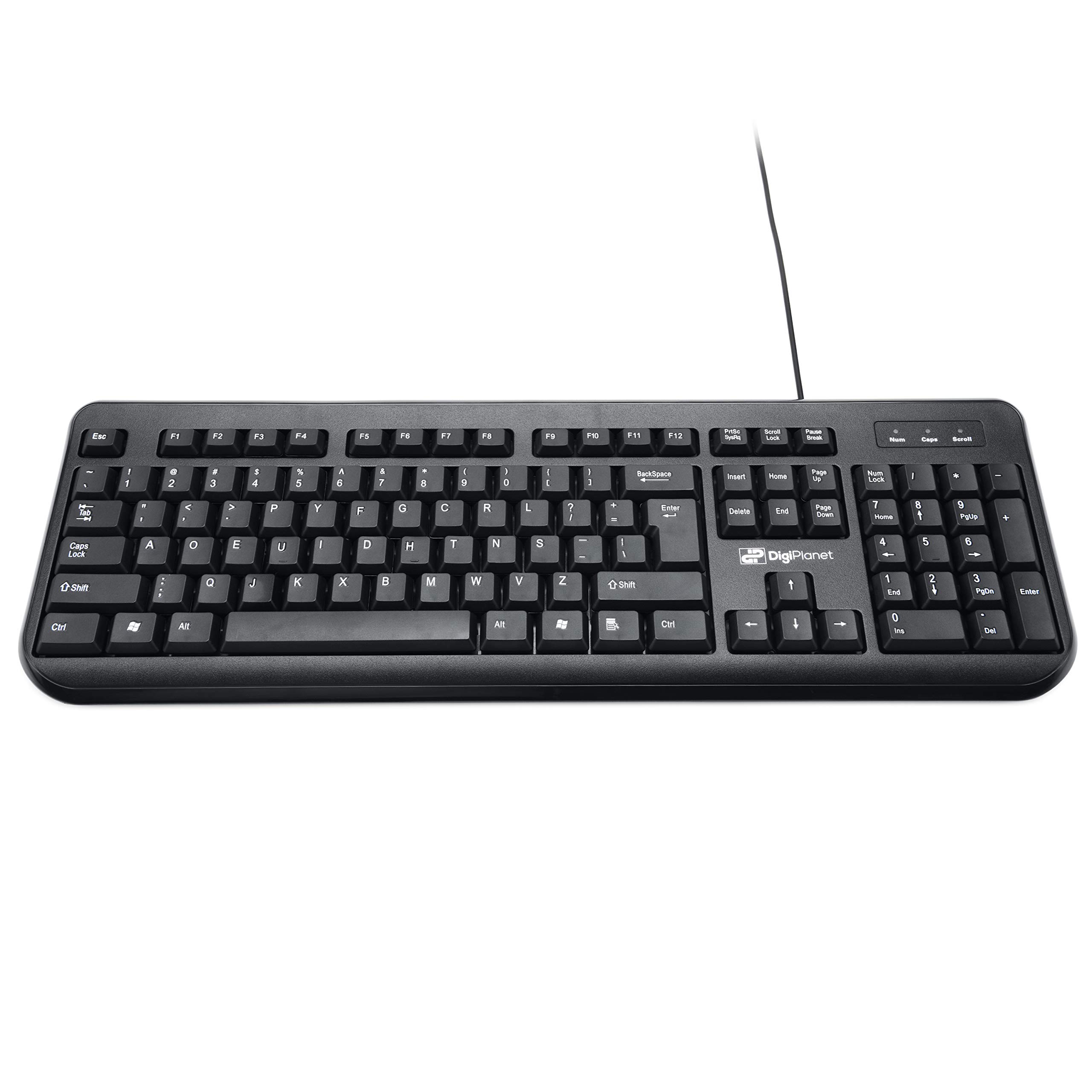 Teclado USB Dvorak | Amazon.com.br